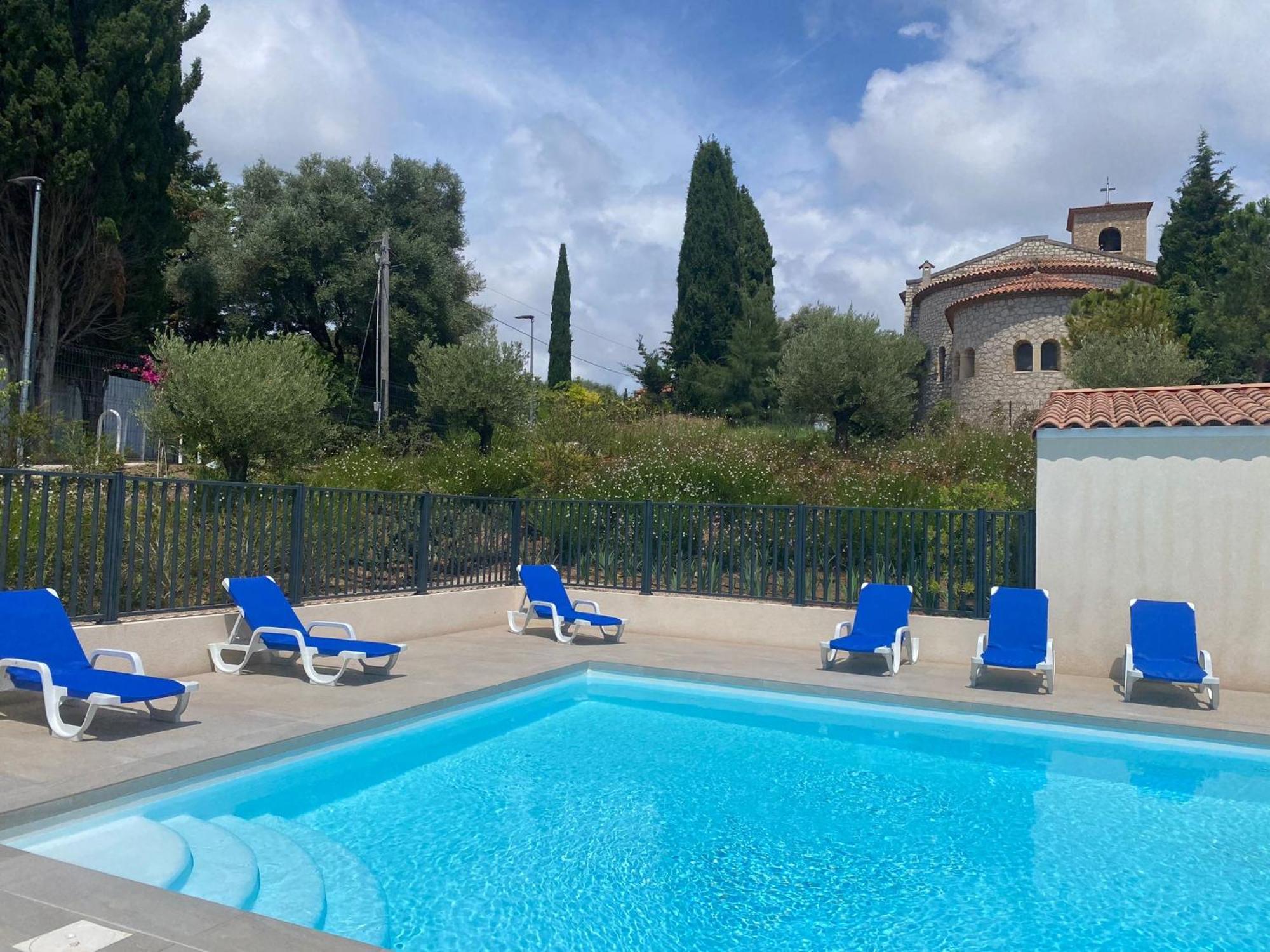 Studio Avec Parking Prive, Piscine Plage 300M 昂蒂布 外观 照片